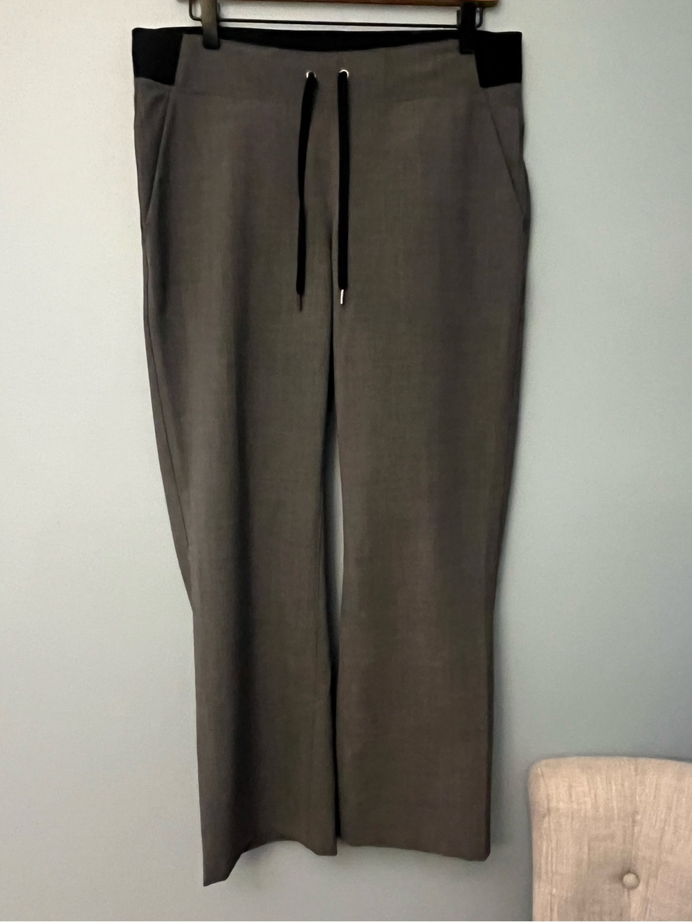 Athleta Wool Blend Drawstring Trousers
